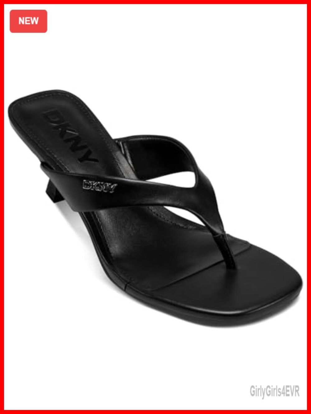 Kitten Heel Thong Flip Flop Sandals